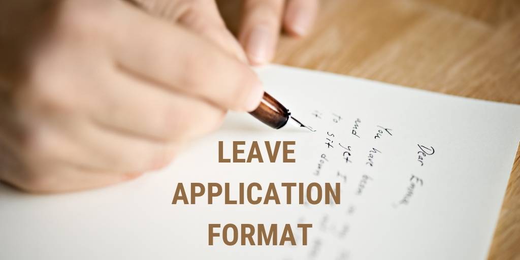 Leave Application Format बीमारी में छुट्टी के लिए आवेदन पत्र | Best 10 Sick Leave for School in Hindi, College, Office