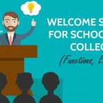Welcome Speech for School In Hindi