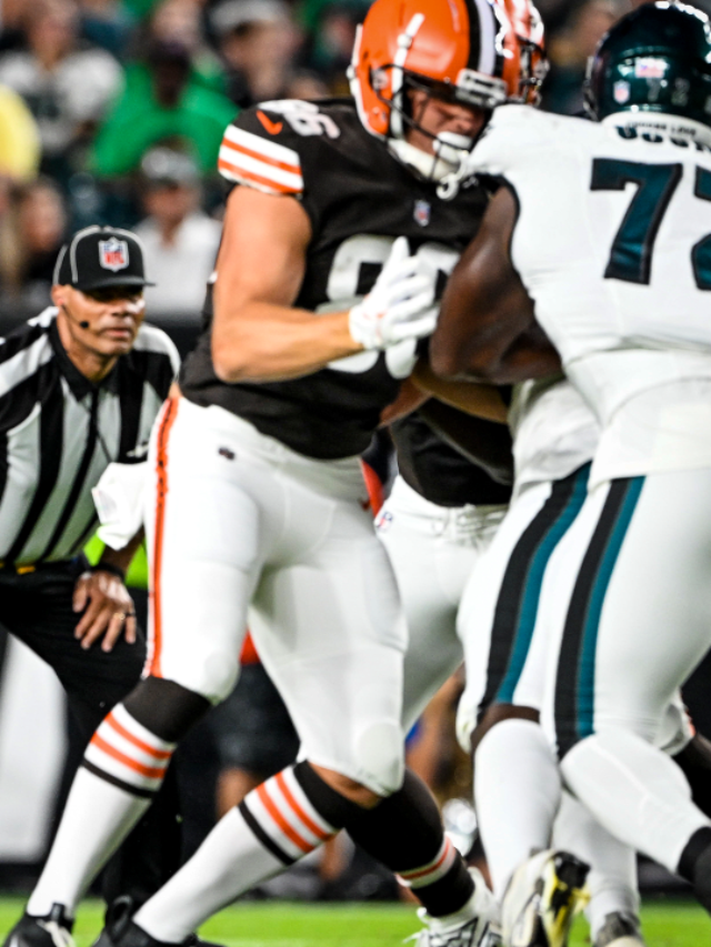 Browns and Eagles fight to a draw.